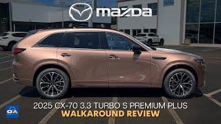 2025 Mazda CX-70 Turbo S | The BEST New Midsize SUV? | 2025 Mazda CX 70 Turbo S Premium Plus Review