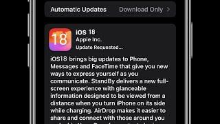 iOS 18 Stuck on Update Requested in iPhone and iPad [Fixed]