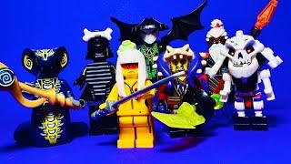 My Lego Ninjago Villains Collection!!