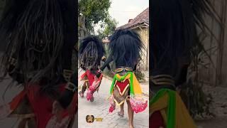 TIGA BARONGAN NGAMUK NGEJAR ORANG #shorts #baronganblora