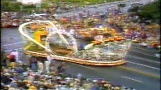 Amazing Roller Coaster Float at the Rose Bowl Parade