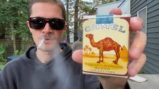 Smoking a Camel Unfiltered Cigarette - Review (2025)
