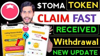 Tomarket Airdrop Claim FAST  tomarket new update, tomarket withdrawal bitget wallet, tomarket token