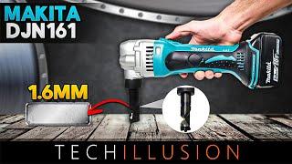 KNABBERN OHNE ENDE! - MAKITA 18V Akku Nibbler / Knabber DJN161Z - Review & Test