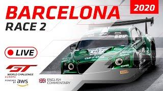 RACE 2 - BARCELONA GTWC EUROPE 2020 - ENGLISH