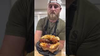 @mikeshothoney  chicken sandwich #cooking #food #sandwich l