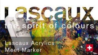 Lascaux Acrylics Meet Marker