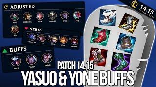 T2 Boots werden GENERFT und Yasuo & Yone GEBUFFFT ?! | Patch Notes 14.15 Rundown von Johnny