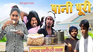 पानी पूरी | Pani Puri | Full Comedy Video| #dangalvines  #manimerajvines #manimeraj