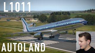 IT Can Land ITSELF - Flying The 1970s Lockheed L1011