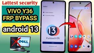 "Vivo Y36: FRP Bypass Android 13 (No PC) | All Vivo Devices FRP Unlock"