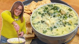 How to Make Rach's "Dipper Dinner" Potato, Spinach and Artichoke Soup