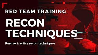 Red Team Reconnaissance Techniques