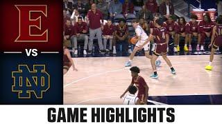 Elon vs. Notre Dame Game Highlights | 2024-25 ACC Men's Basketball