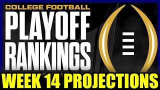 Projecting the Week 14 College Football Playoff Rankings of 2024