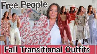 Free People Fall Transitional Outfits | Midsize Haul