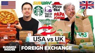 US vs UK Foreign Exchange Season 2 Marathon | Food Wars | Insider Food