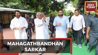 WATCH: Nitish Kumar & Tejashwi Yadav's Show Of Strength In Bihar | Mahagathbandhan News