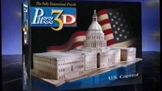 1995 Puzz3D "3D Puzzle" TV Commercial