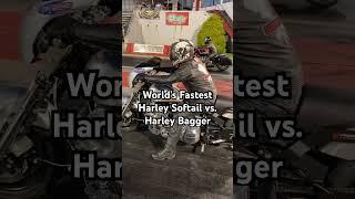 Bagger Challenges World’s Fastest Harley Softail!