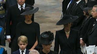 Royal Family Honors Queen Elizabeth With Funeral Fashion