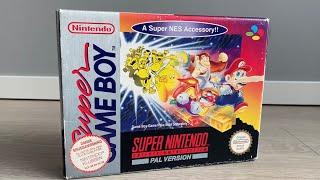 Super Gameboy PAL Unboxing ASMR - Super Nintendo