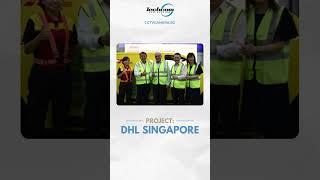 Projects: DHL Singapore | Techcom Engineering Pte. Ltd #projects #dhl #dhlsingapore