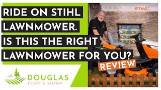 Ride On Stihl Lawnmower - Ireland From Douglas Forest & Garden - Ride on Mowers Ireland