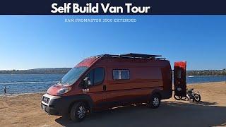 Self Build Van Tour Ram Promaster 3500 Extended