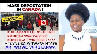 CANADA:BIRATANGAJE, ABANTU BAKOMEJE GUSUBIZWA IWABO BAGEZE KUKIBUGA CY'INDEGE!KUKI BARI KUBIRUKANA??