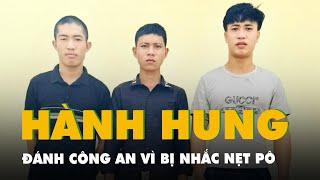 Bị nhắc nhở vì nẹt pô, về gọi thêm người đến đánh công an