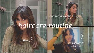 HAIRCARE ROUTINE + HOW I STYLE MY HAIR