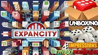 Expancity - Unboxing & Impressions by Epitrapaizoume.gr