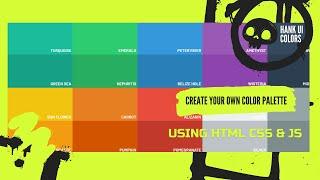 Create Your Own Color Picker Using HTML CSS & JS