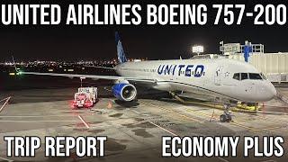 [TRIP REPORT] United Airlines Boeing 757-200 (ECONOMY PLUS) Newark (EWR) - Las Vegas (LAS)