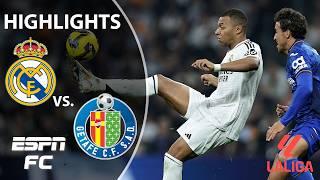 ⭐️ KYLIAN MBAPPE SHINES ⭐️ Real Madrid vs. Getafe | LALIGA Highlights | ESPN FC