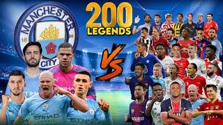 Champion MANCHESTER CITY ️ 2️⃣0️⃣0️⃣ LegendsHaaland,Foden, Bernardo Silva,Ruben Dias,Ederson