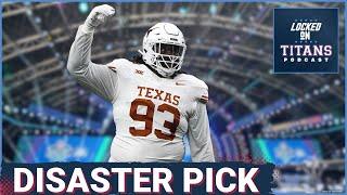 Tennessee Titans T'Vondre Sweat DISASTER PICK, Missing on Trade Offers & Draft Strategy Doomed