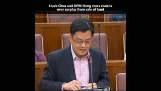 Louis Chua crosses sword with DPM Heng over surplus of land sale