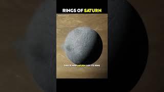 This is how Saturn got its beautiful ring #shorts #saturn #saturnrings