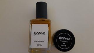 "Goddess" Perfume and Solid Perfume: Lush Reviews #164 and #165