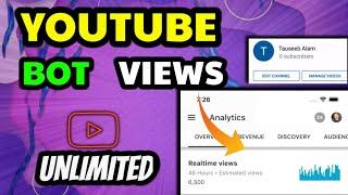 Youtube View Bot  ️ New Viewer Bot [2021]  || How To Get Bot Views