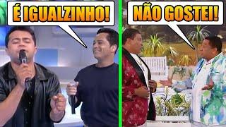 FAMOSOS REAGINDO ÀS SUAS IMITAÇÕES AO VIVO! #3