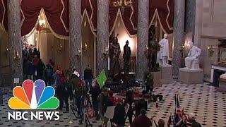 Protesters Enter Capitol Building In Unprecedented Security Breach | NBC News