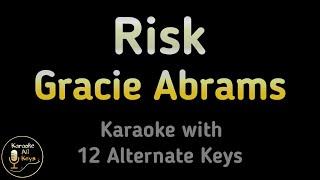 Gracie Abrams - Risk Karaoke Instrumental Lower Higher Male & Original Key