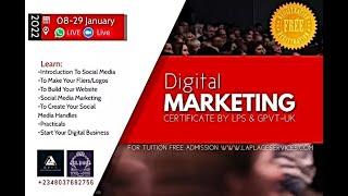 DIGITAL MARKETING MASTER CLASS ZOOM SESSION WITH LA PLAGE SERVICES