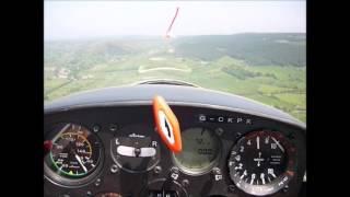 PW-6U Gliding in North Wales.