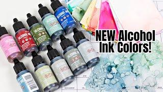 New Tim Holtz Alcohol Ink Colors!