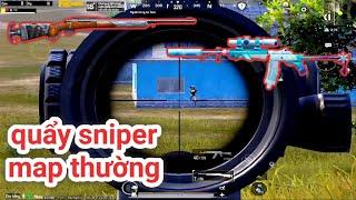 PUBG Mobile - Trở Về Map E Thường Cầm Sniper Cùng Những Pha Combat Clear Team Mãn Nhãn