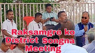 Raksamgre ko District songna Meeting 12/4/2025